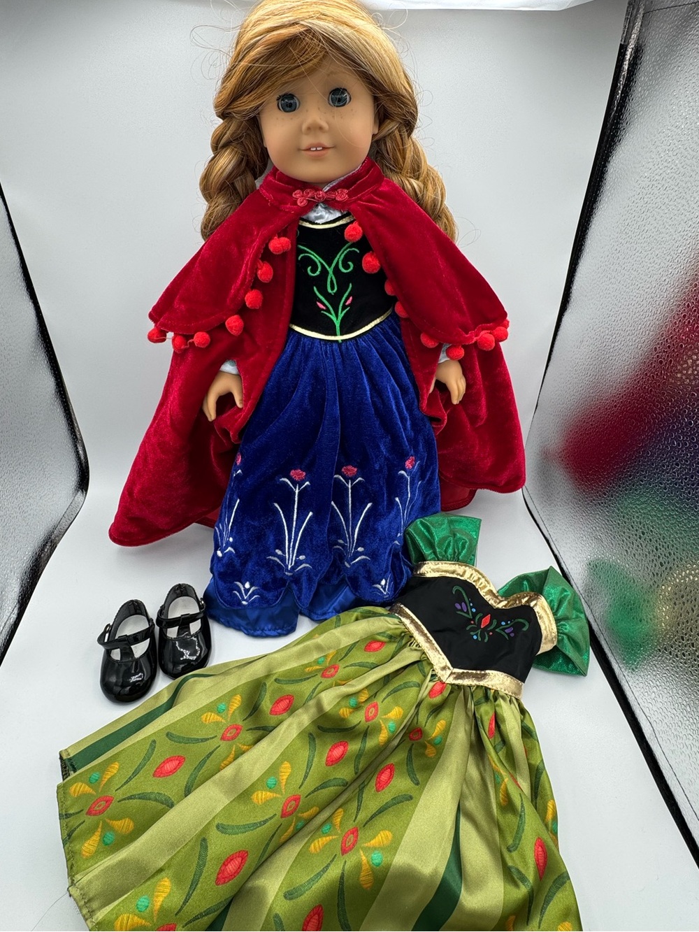 American Girl Doll custom OOAK Anna from Frozen